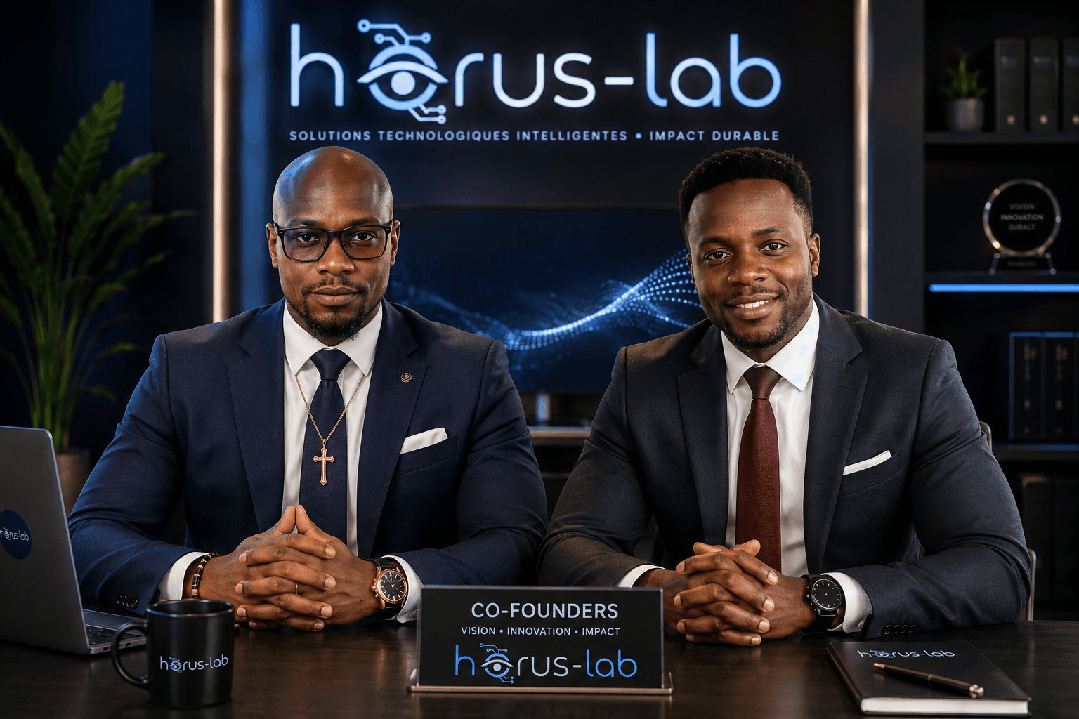 Les co-fondateurs de Horus-Lab